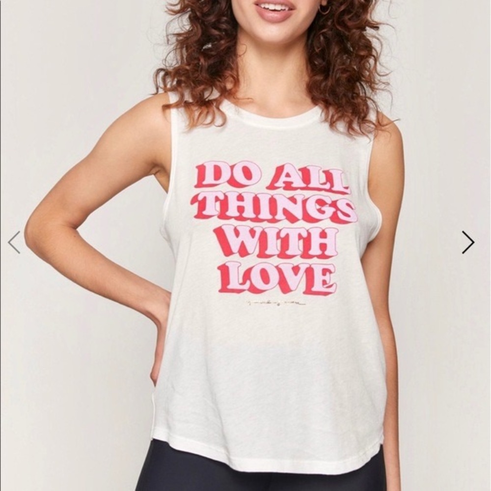 Spiritual Gangster With Love Muscle Tank